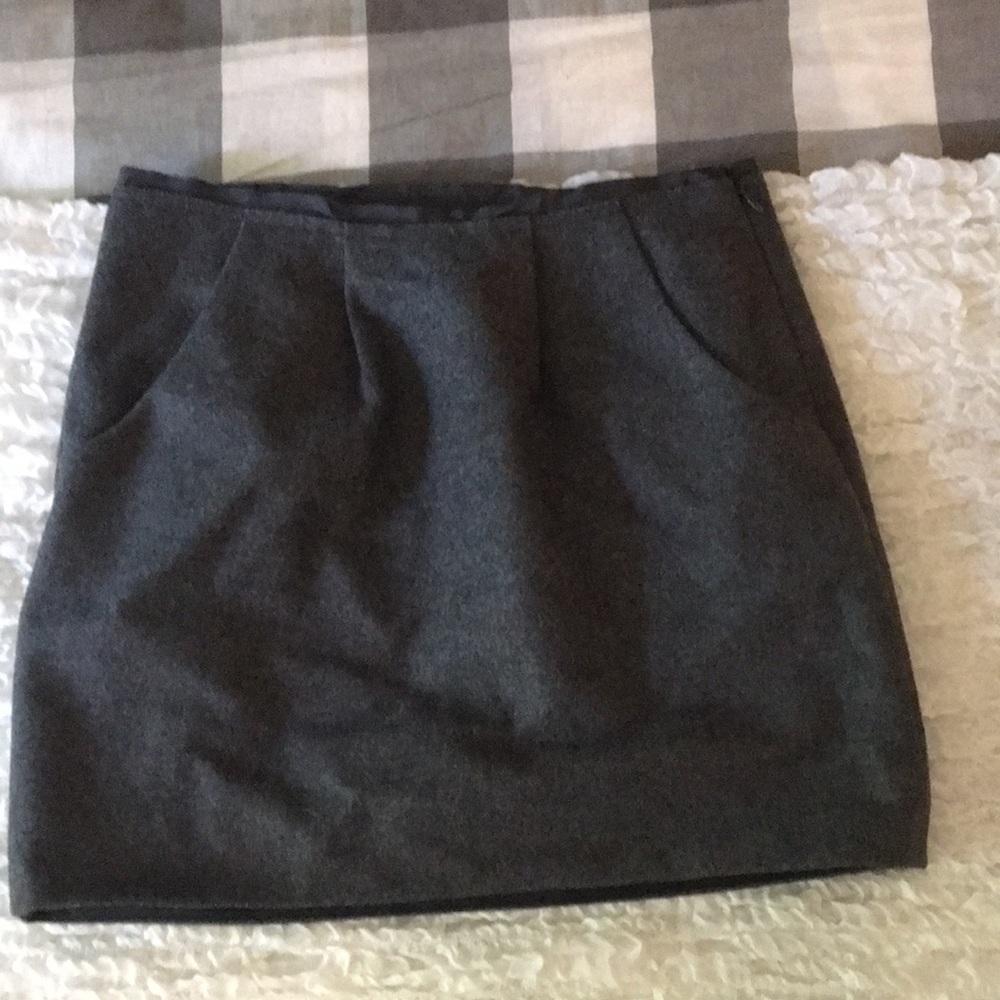 J.Crew Wool Mini Skirt